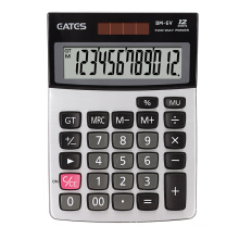 Desktop Small size popular pocket calculator with metal panel BM-6V